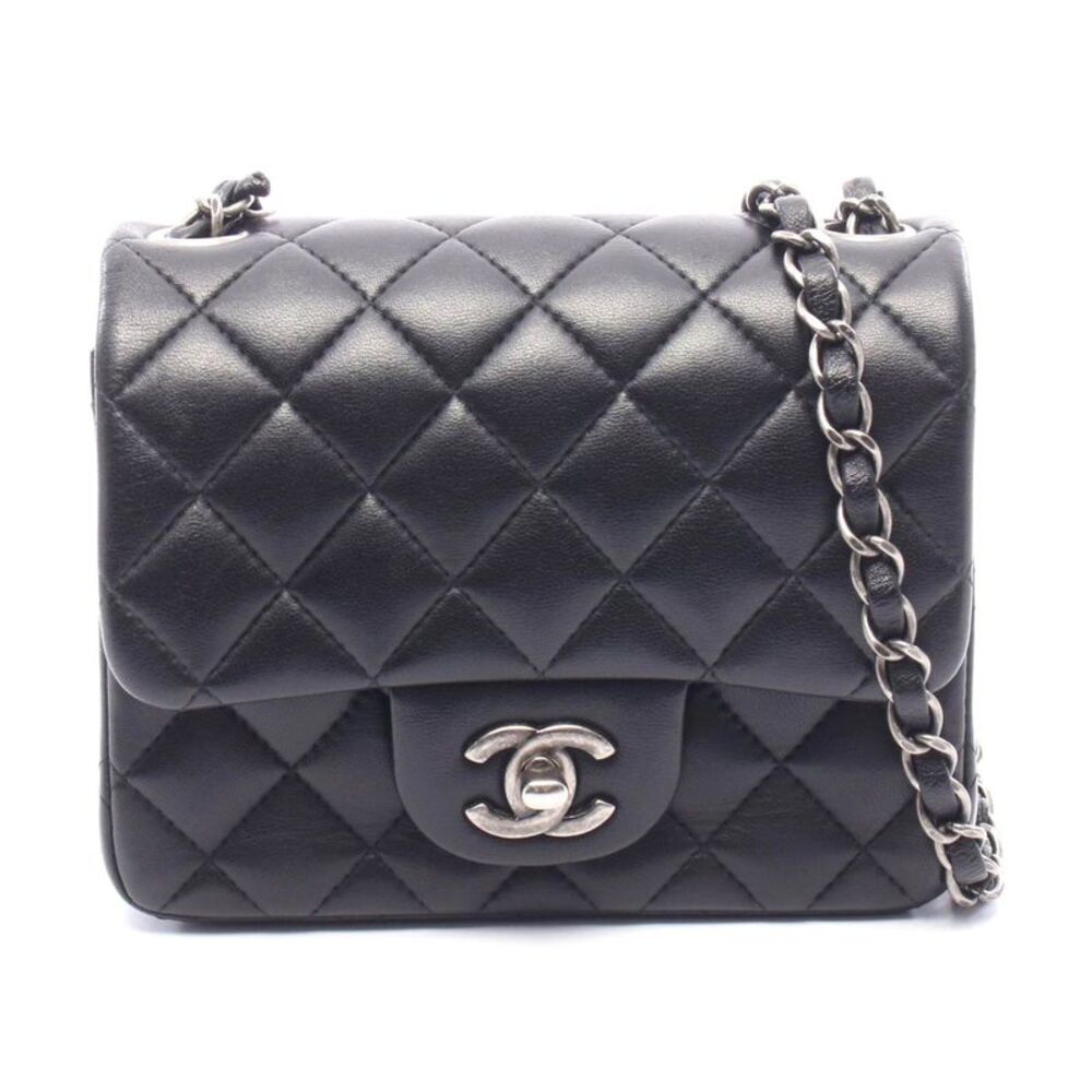 Chanel Lambskin Mini Matelasse Shoulder Bag